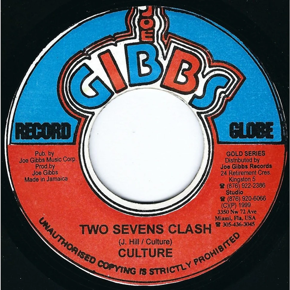 Culture, Joe Gibbs & The Professionals - Two Sevens Clash / Prophecy