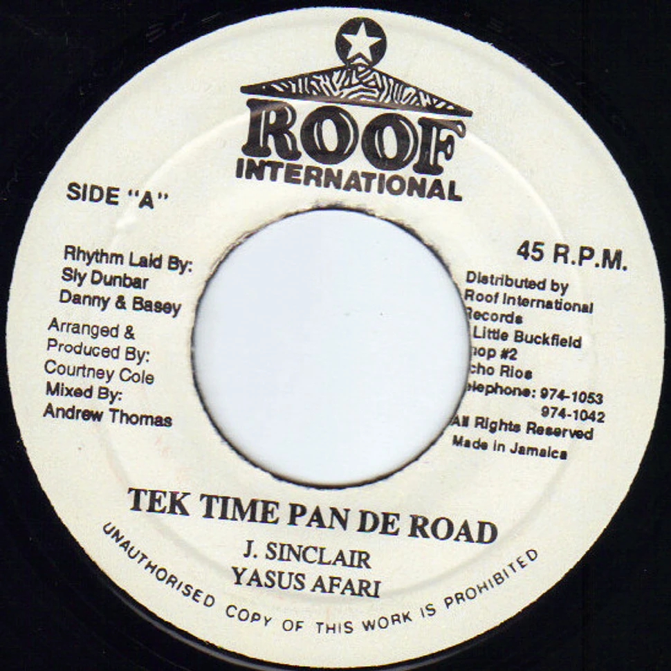 Yasus Afari - Tek Time Pan De Road