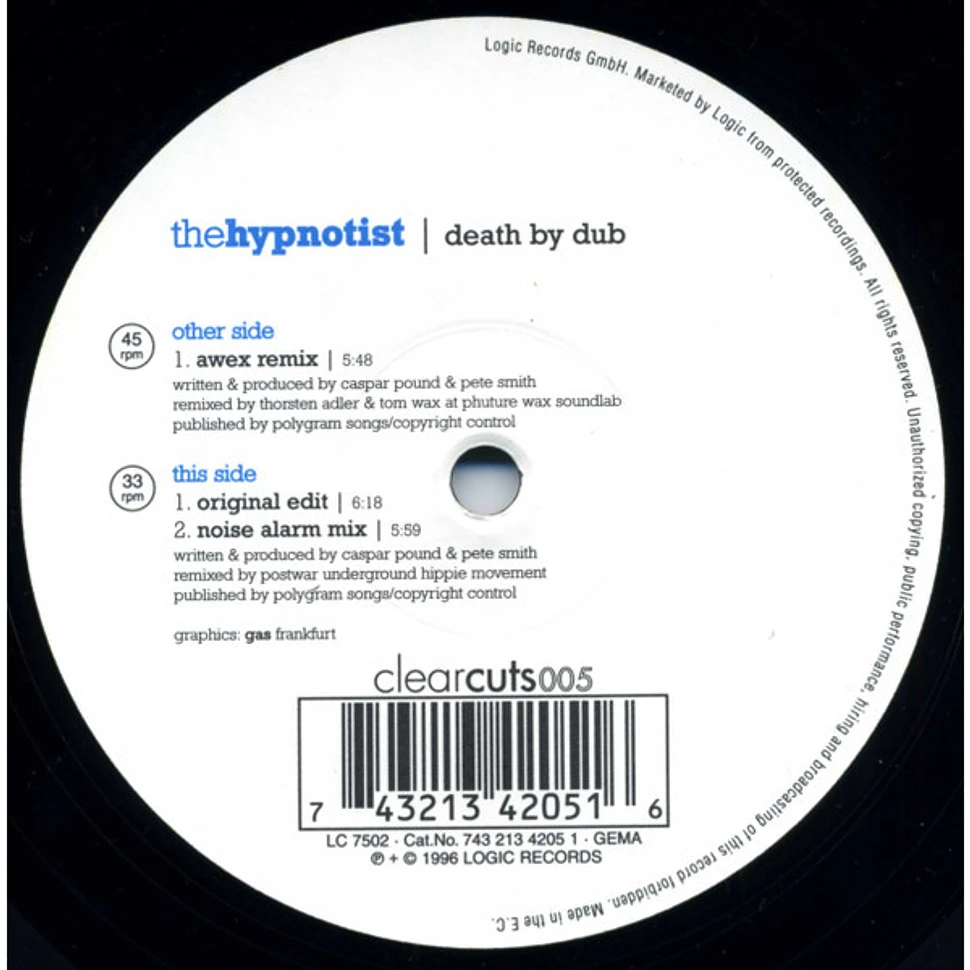 The Hypnotist - Death By Dub