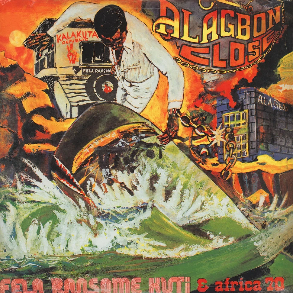 Fela Kuti - Alagbon Close 50th Anniversary Opaque Orange Vinyl Edition