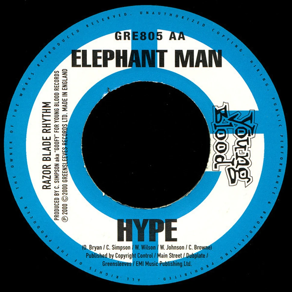 Mr. Vegas / Elephant Man - Tiger Bone / Hype