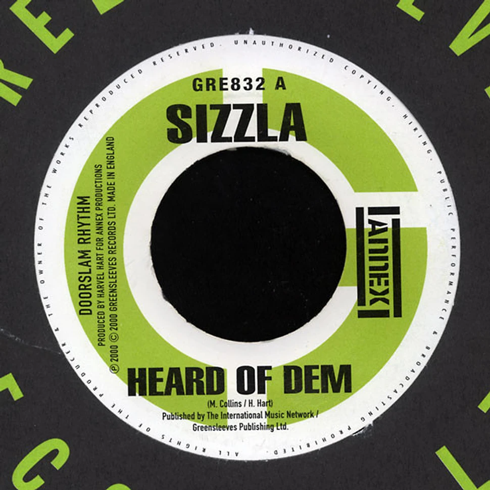 Sizzla / General B - Heard Of Dem / 20 Weed Commandments