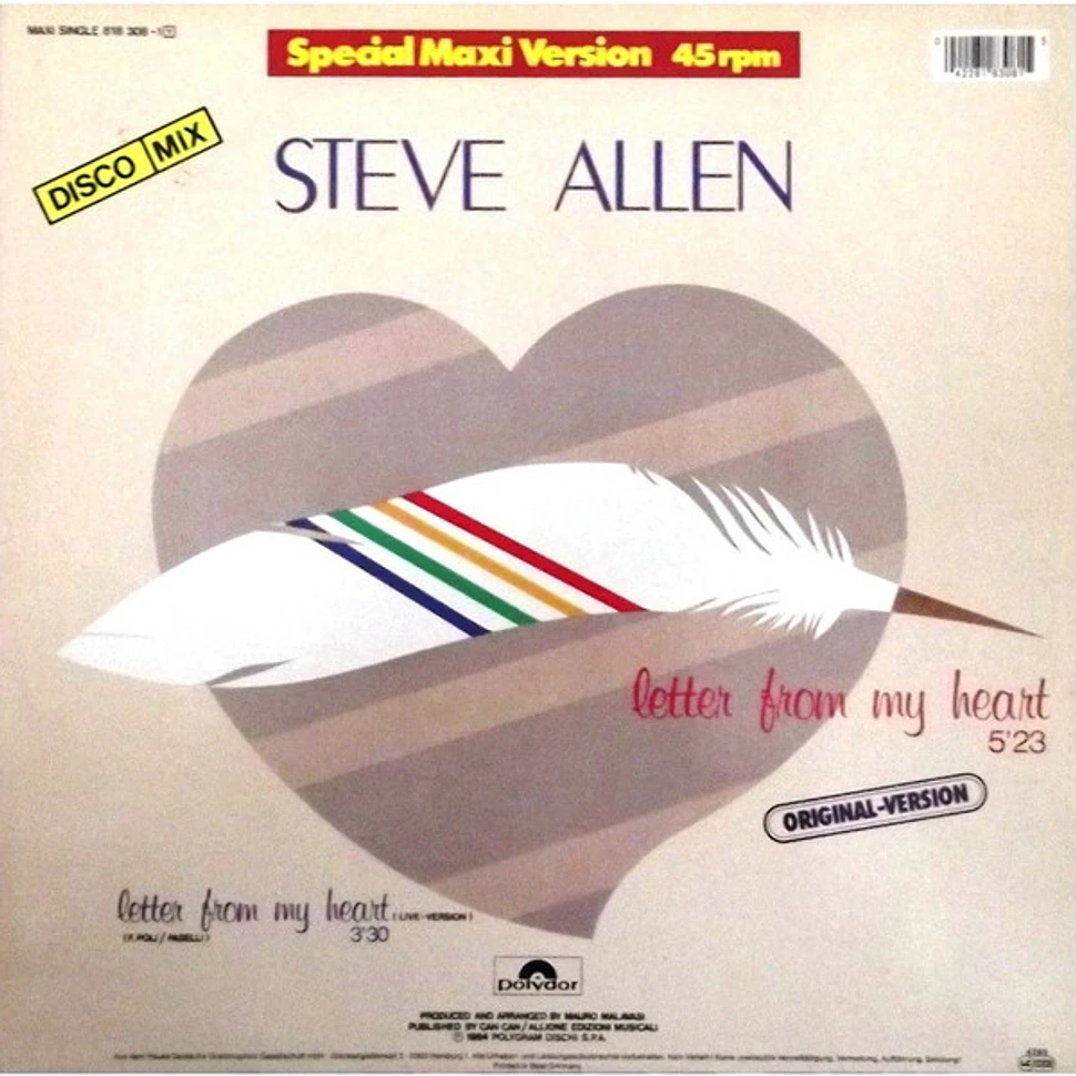 Steve Allen - Letter From My Heart