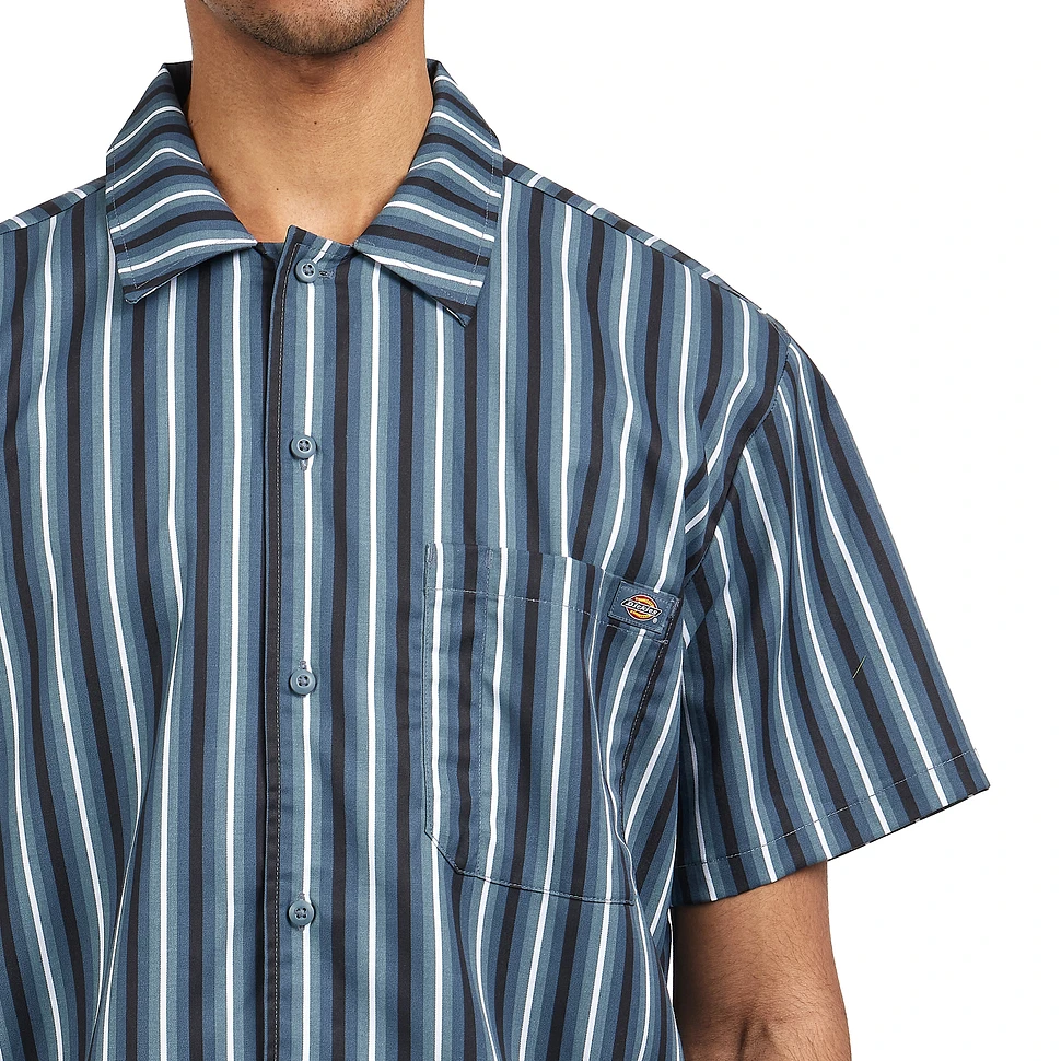 Dickies - Multi Stripe Work Shirt SS