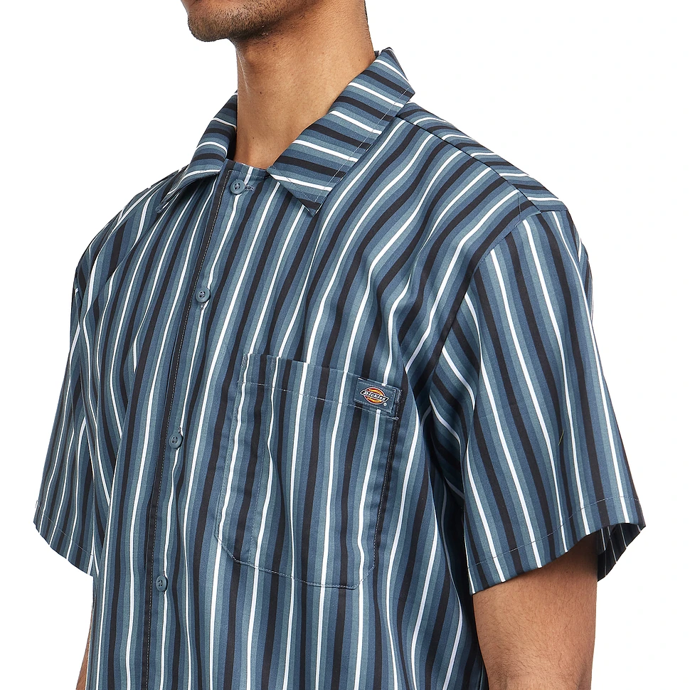 Dickies - Multi Stripe Work Shirt SS