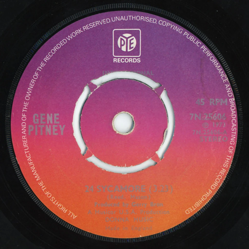 Gene Pitney - 24 Sycamore