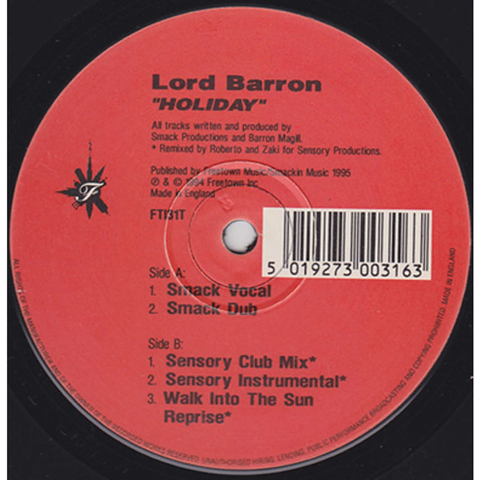 Lord Barron - Holiday