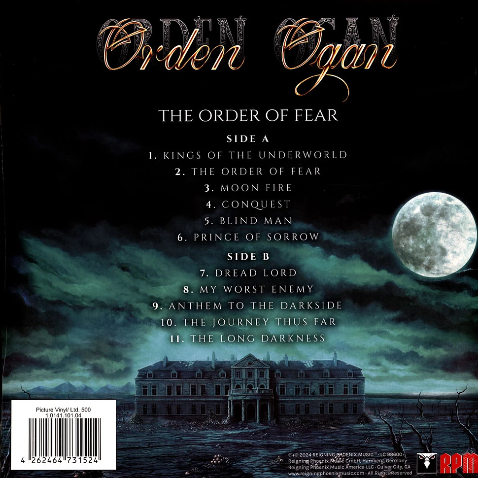 Orden Ogan - The Order Of Fear