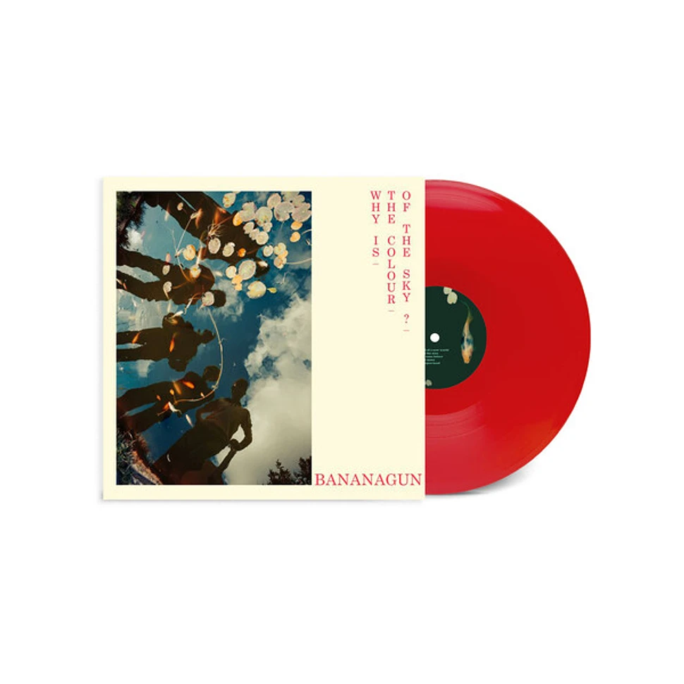 Bananagun - Why Is The Colour Of The Sky? Opaque Red Vinyl Edition