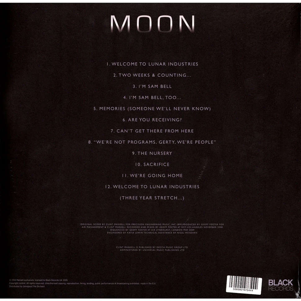 Clint Mansell - OST Moon Original Score