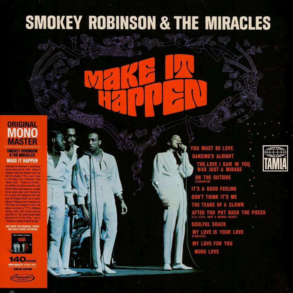 Smokey & The Miracles Robinson - Make It Happen