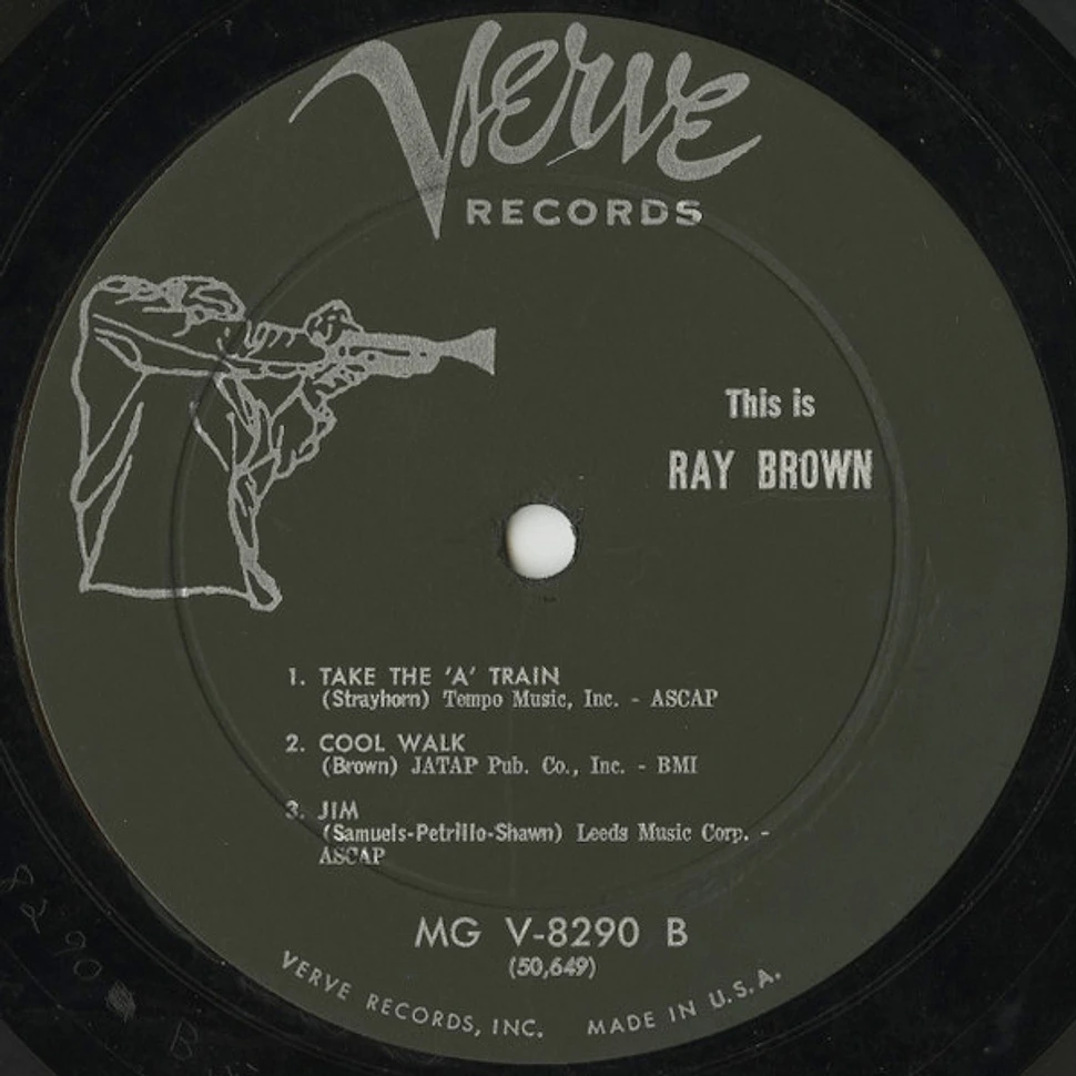 Ray Brown - This Is Ray Brown