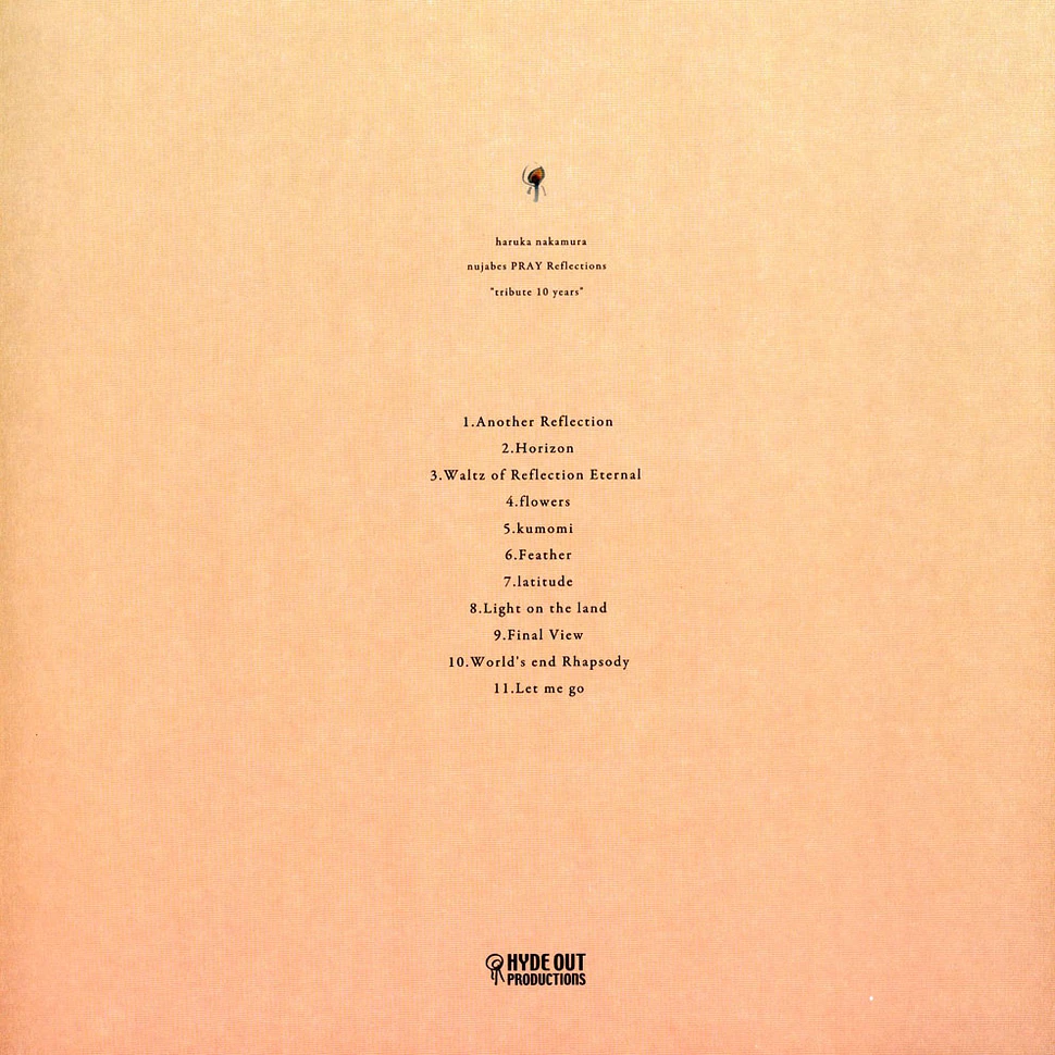 Haruka Nakamura - Nujabes Pray Reflections - Vinyl LP - 2022