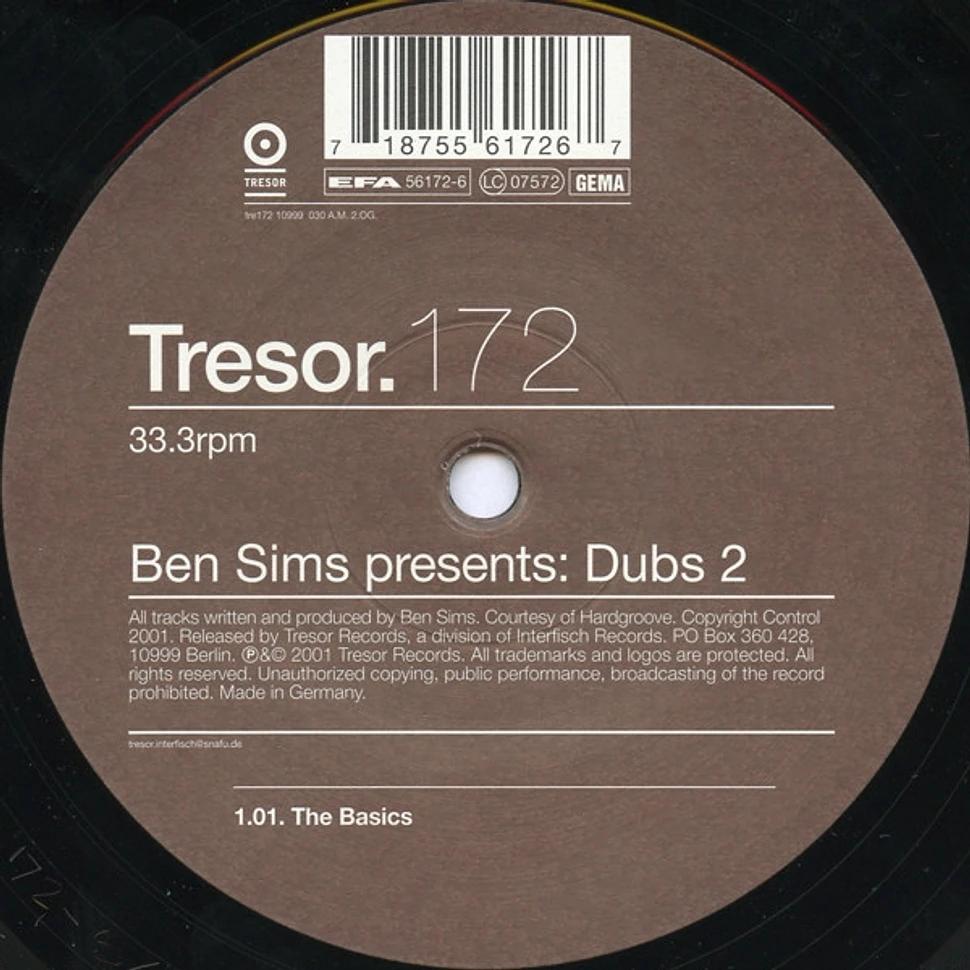 Ben Sims - Dubs 2