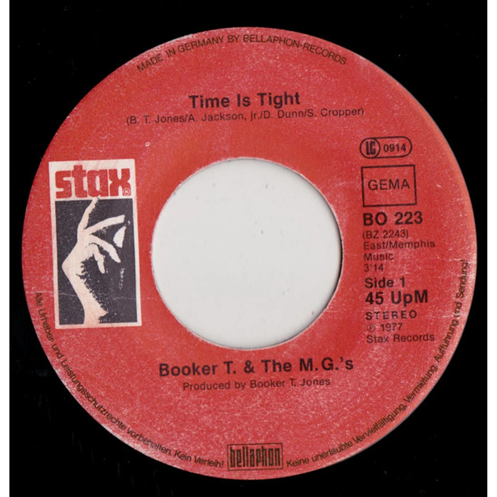 Booker T & The MG's - Time Is Tight