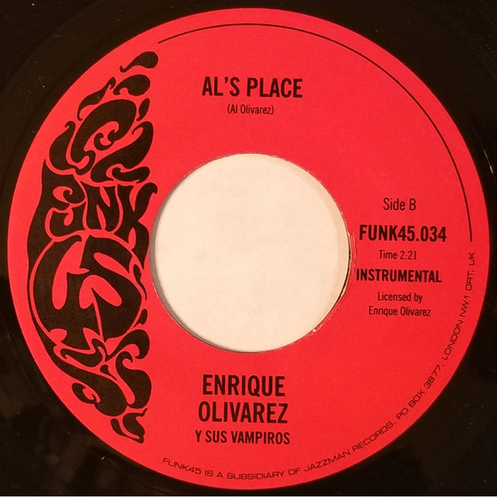 Enrique Olivarez Y Los Vampiros - Communicate / Al's Place