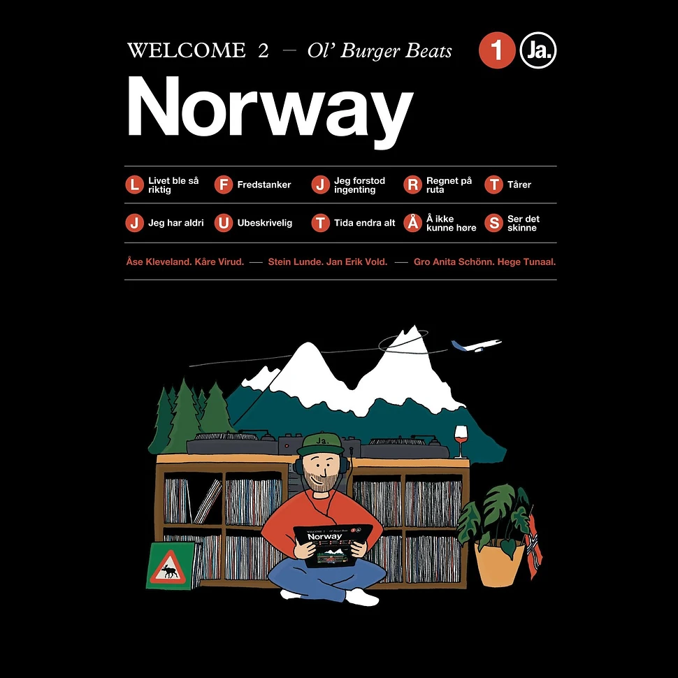 Ol' Burger Beats - Welcome To Norway HHV Exclusive Green Vinyl Edition