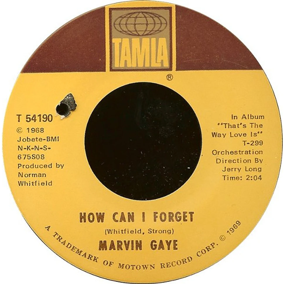 Marvin Gaye - How Can I Forget / Gonna Give Her All The Love I've Got