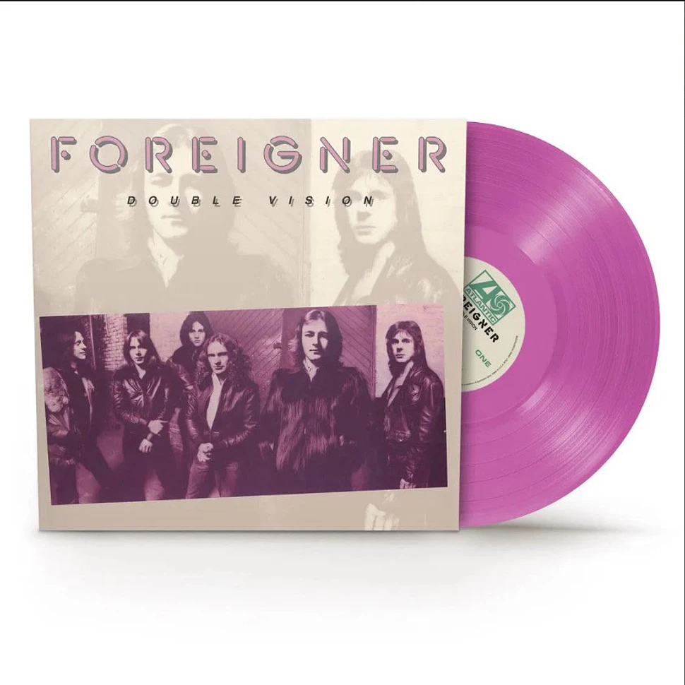 Foreigner - Double Vision Translucent Grape Vinyl Edition