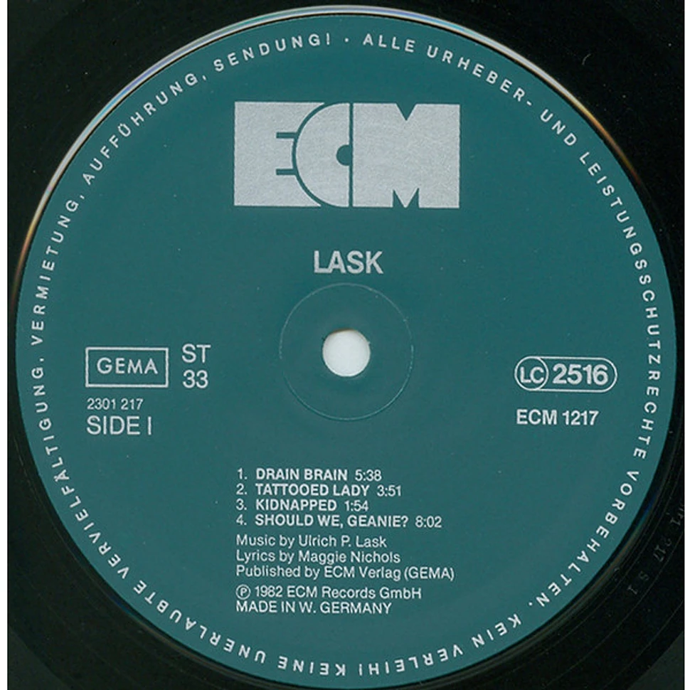 Ulrich Lask - Lask