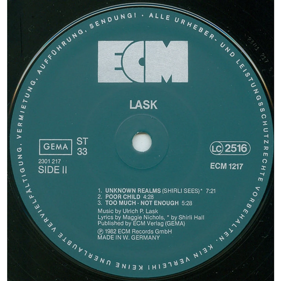 Ulrich Lask - Lask