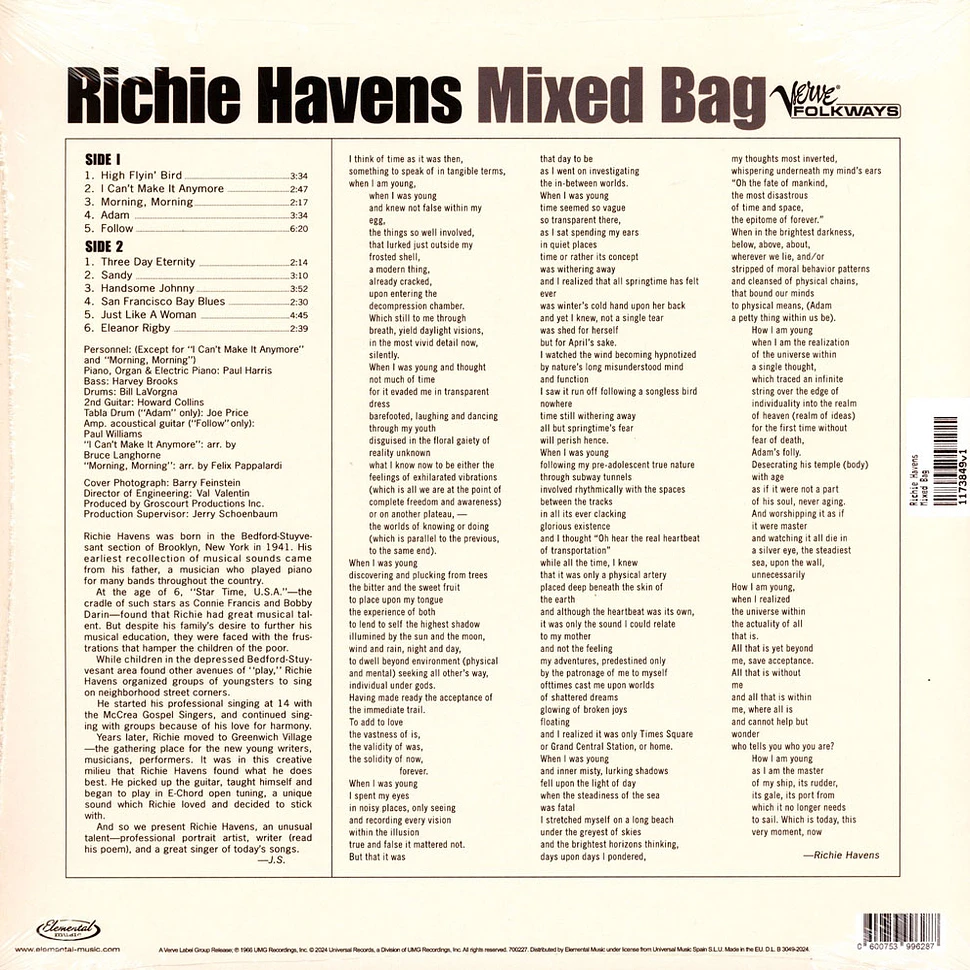 Richie Havens - Mixed Bag