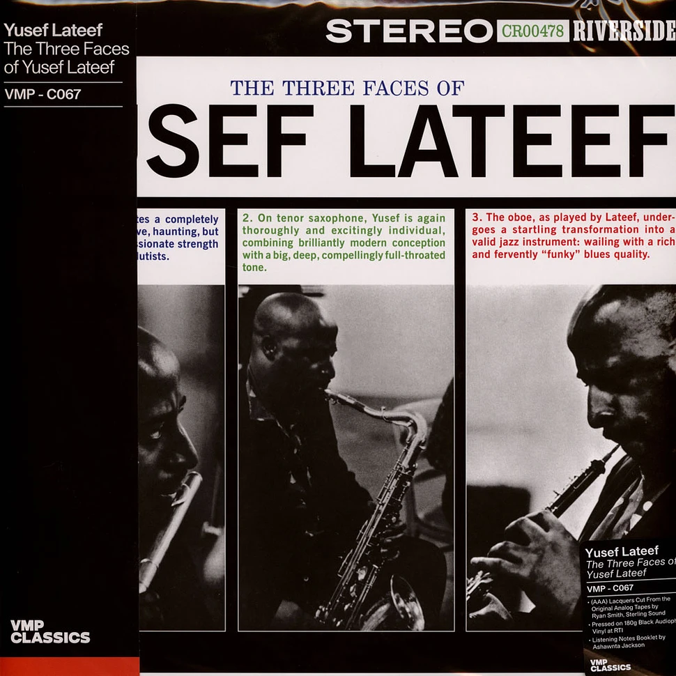 Yusef Lateef - The Three Faces Of Yusef Lateef Vinyl Me, Please Edition