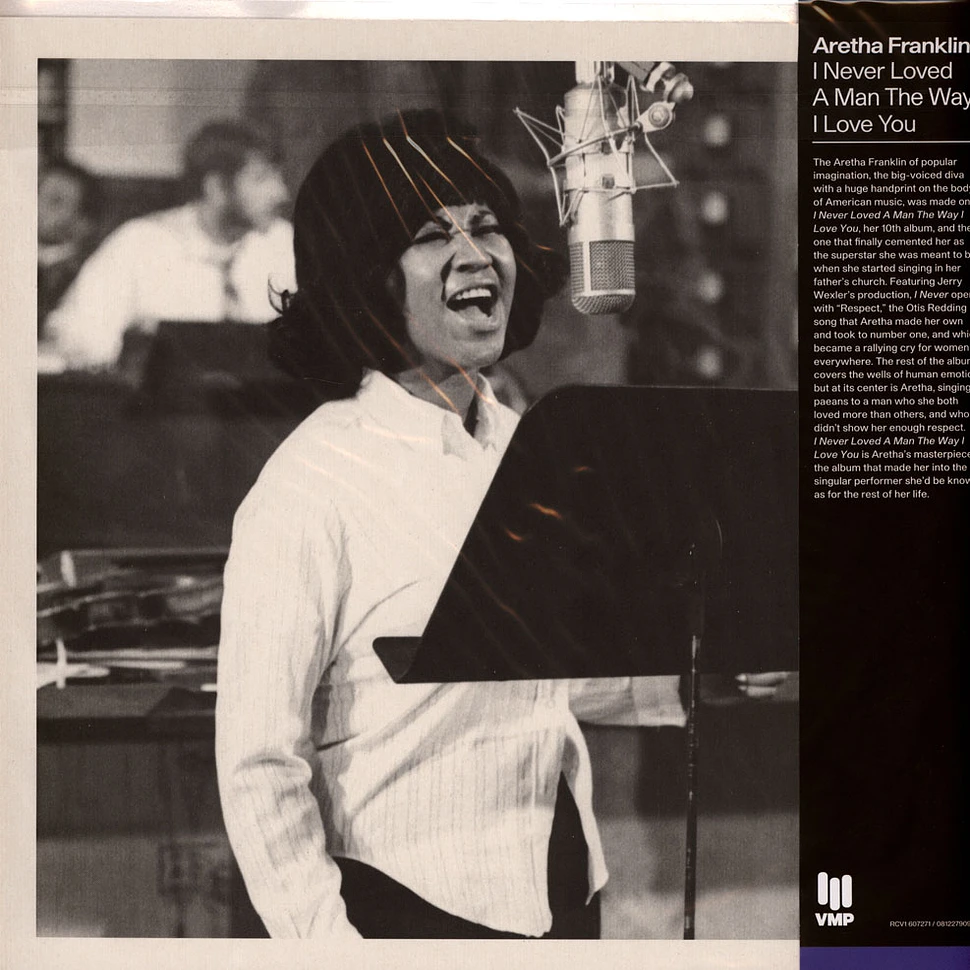 Aretha Franklin - Never Loved A Man Vinyl Me, Please Edition