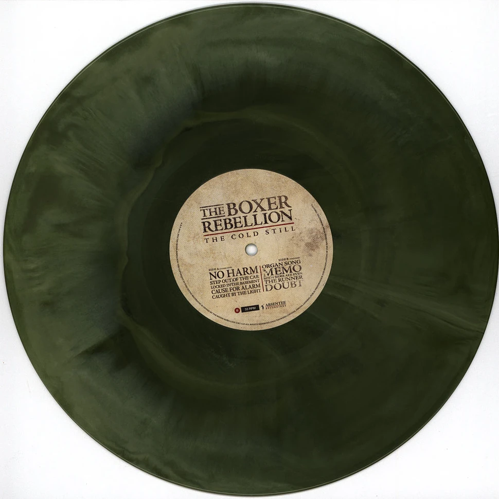 The Boxer Rebellion - The Cold Still Green Swirled Vinyl Edition