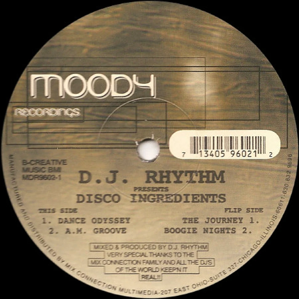 DJ Rhythm - Disco Ingredients