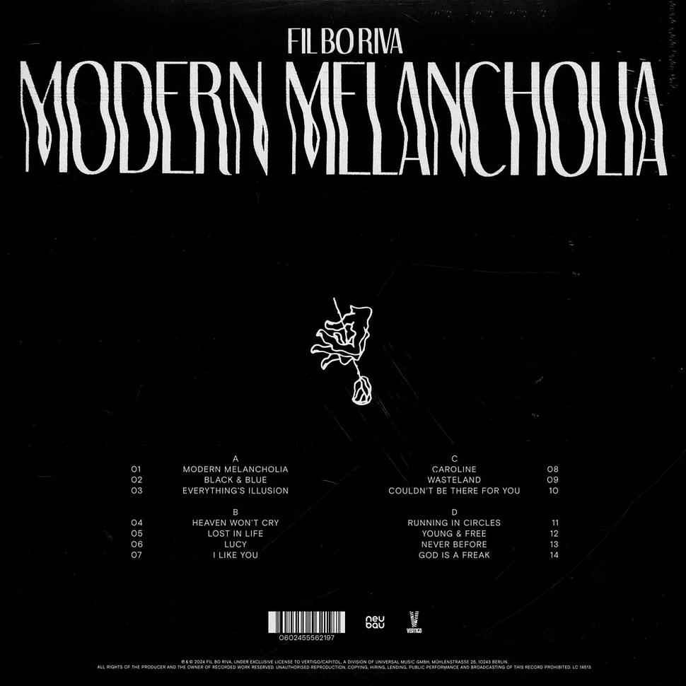 Fil Bo Riva - Modern Melancholia Limited Clear Vinyl Edition w/ Signed Poster