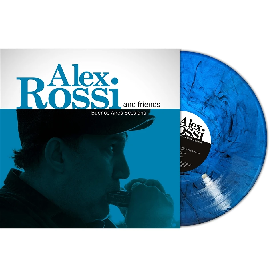 Alex Rossi & Friends - Buenos Aires Sessions Blue Marble Vinyl Edition