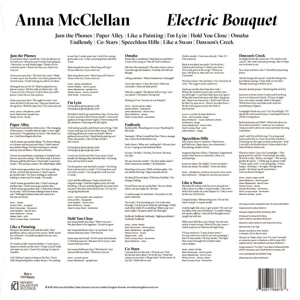 Anna McClellan - Electric Bouquet (Lamplight Bouquet)