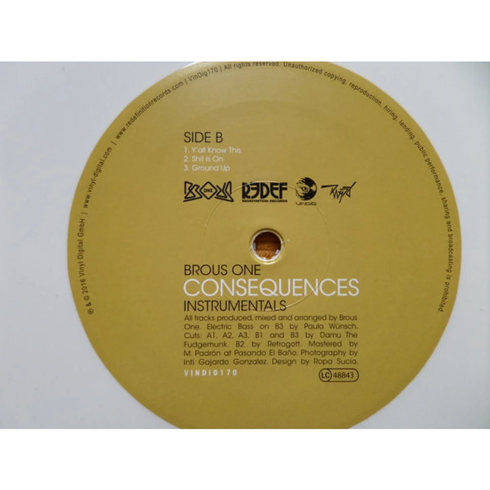 Brous One - Consequences Instrumentals