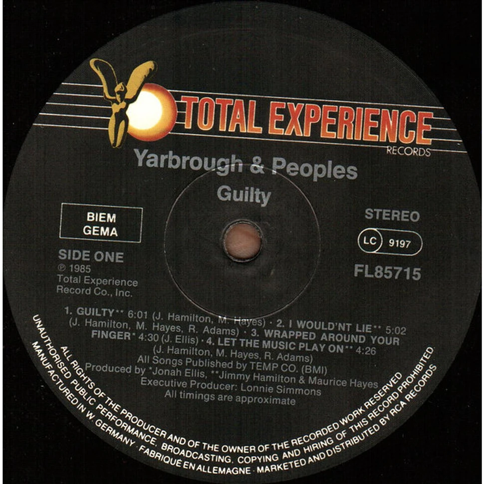 Yarbrough & Peoples - Guilty