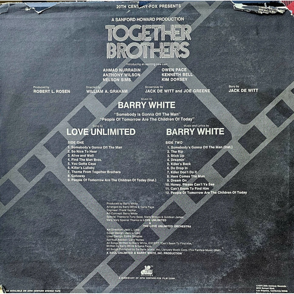 Barry White, Love Unlimited, Love Unlimited Orchestra - OST Together Brothers