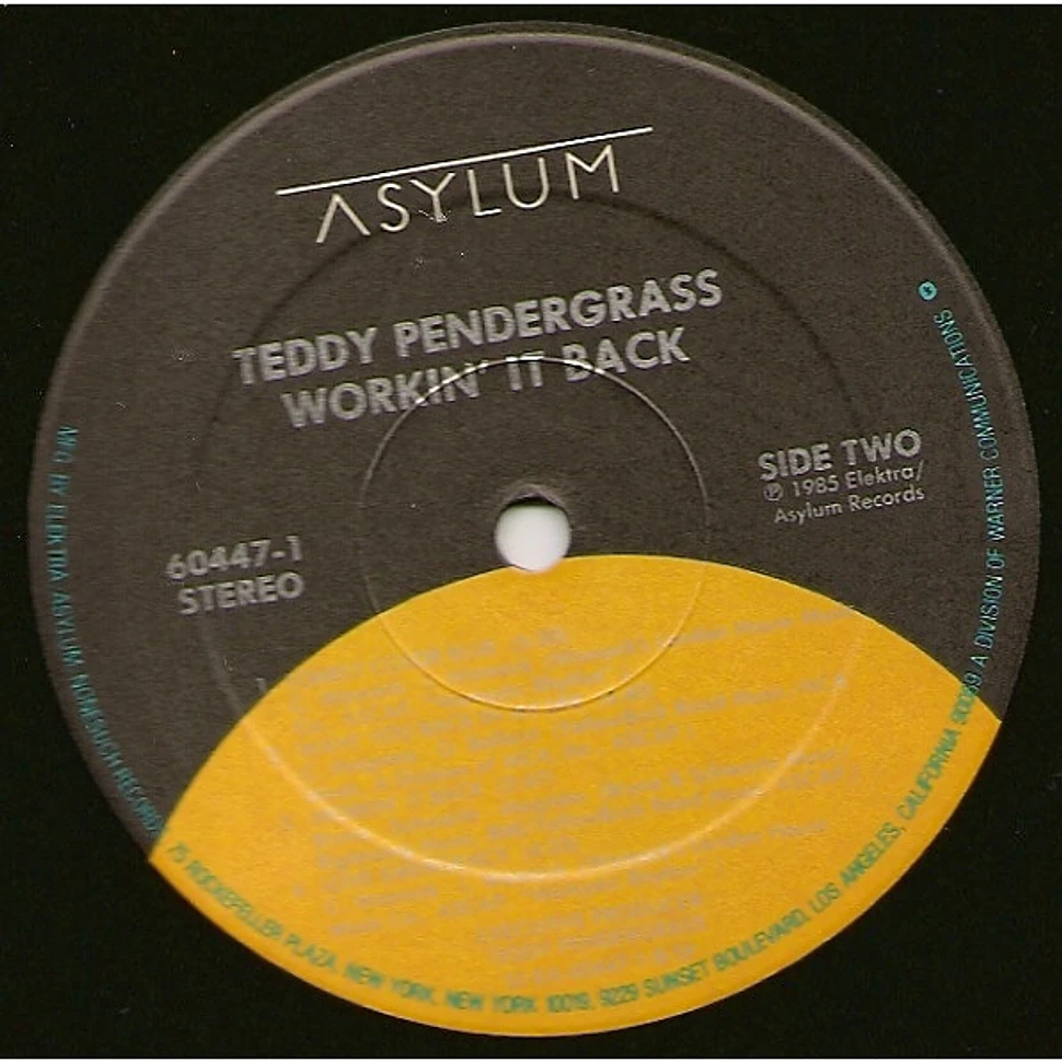 Teddy Pendergrass - Workin' It Back