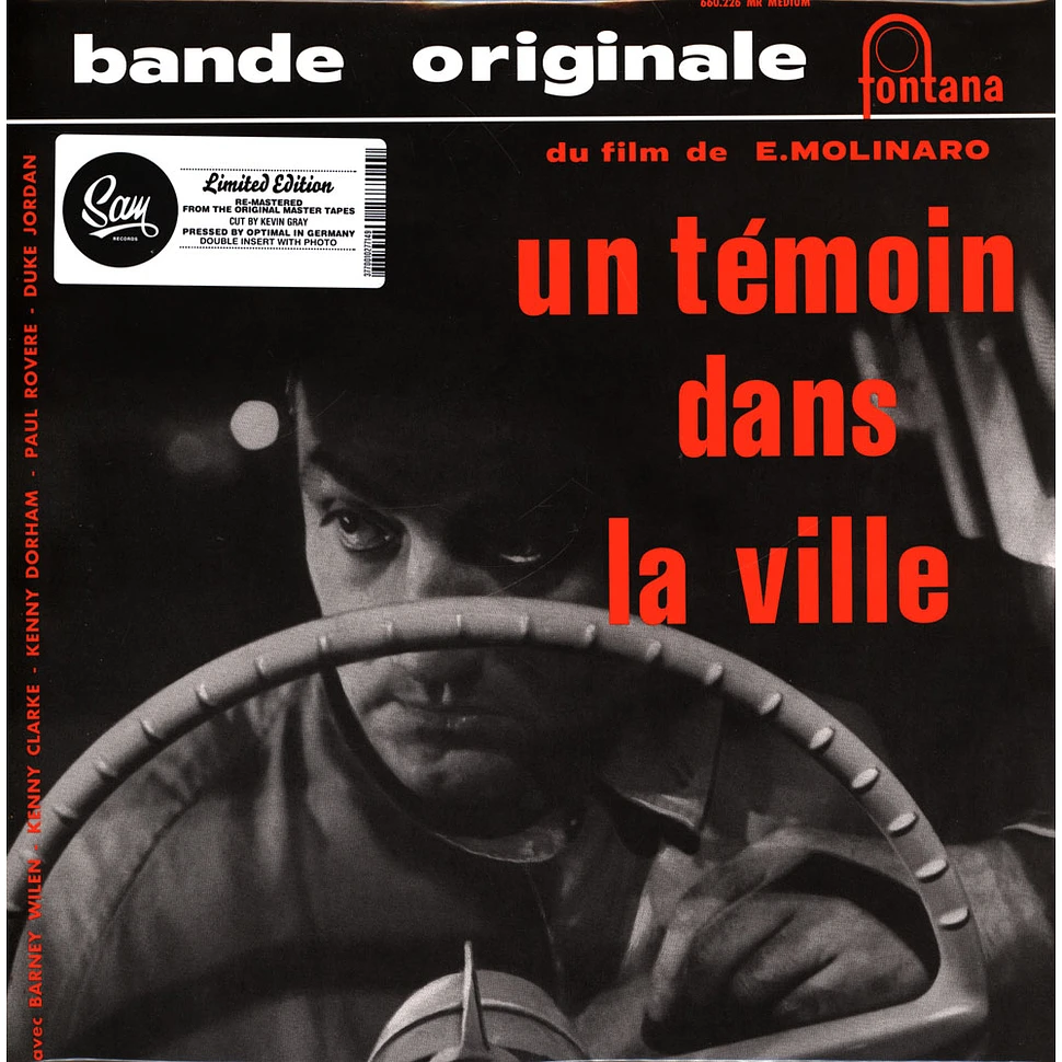 Barney Wilen - Un Temoin Dans La Ville