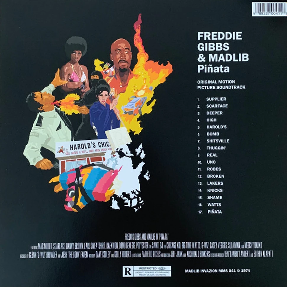 Freddie Gibbs & Madlib - Piñata '74