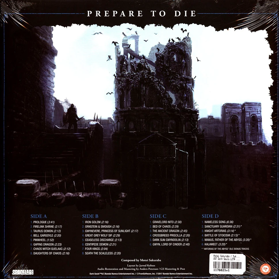 Motoi Sakuraba / Yuka Kitamura - OST Dark Souls LITA Exclusive Splattered Vinyl Edition