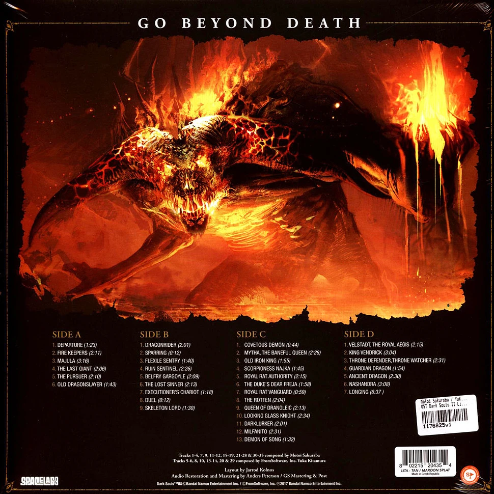Motoi Sakuraba / Yuka Kitamura - OST Dark Souls II Lita Exclusive Variant Splattered Vinyl Edition