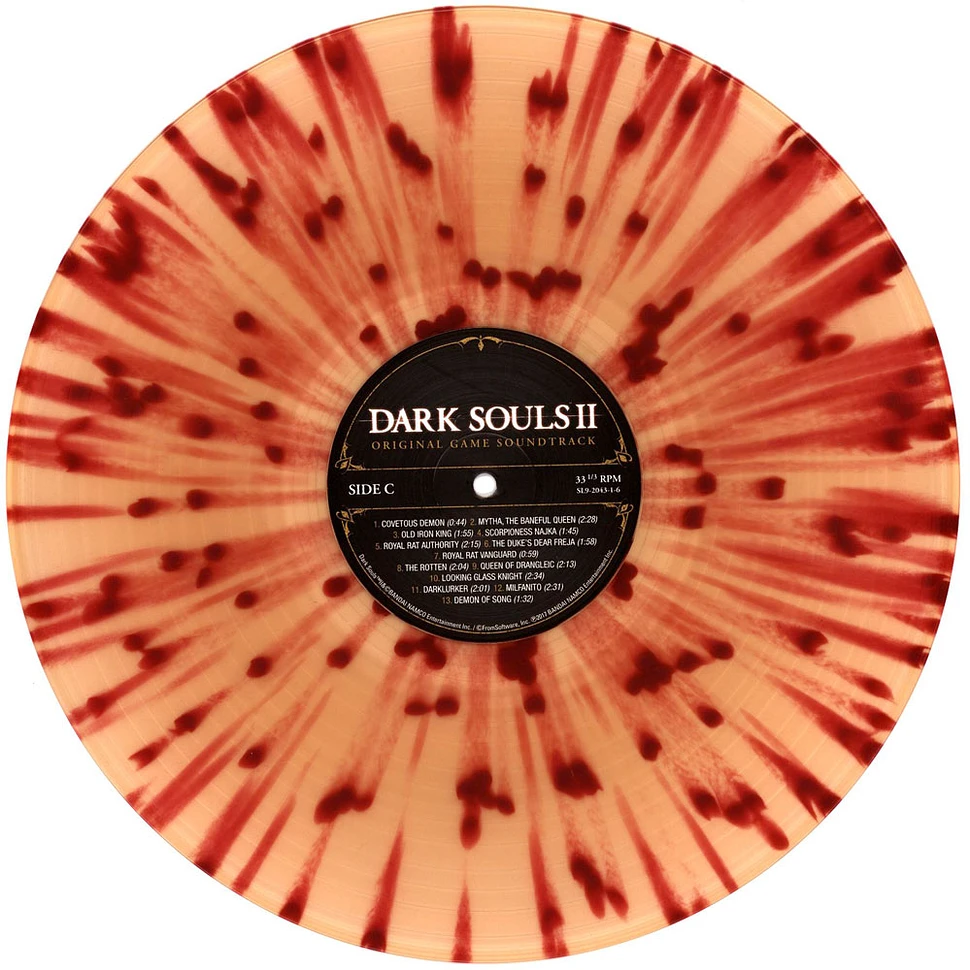 Motoi Sakuraba / Yuka Kitamura - OST Dark Souls II Lita Exclusive Variant Splattered Vinyl Edition