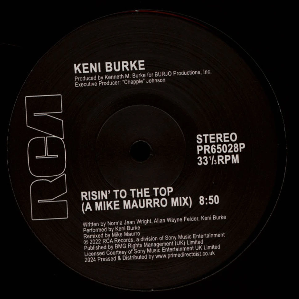 Keni Burke / Evelyn Champagne King - Risin' to the Top (A Mike Maurro Mix) / I'm In Love (A Mike Maurro Mix)