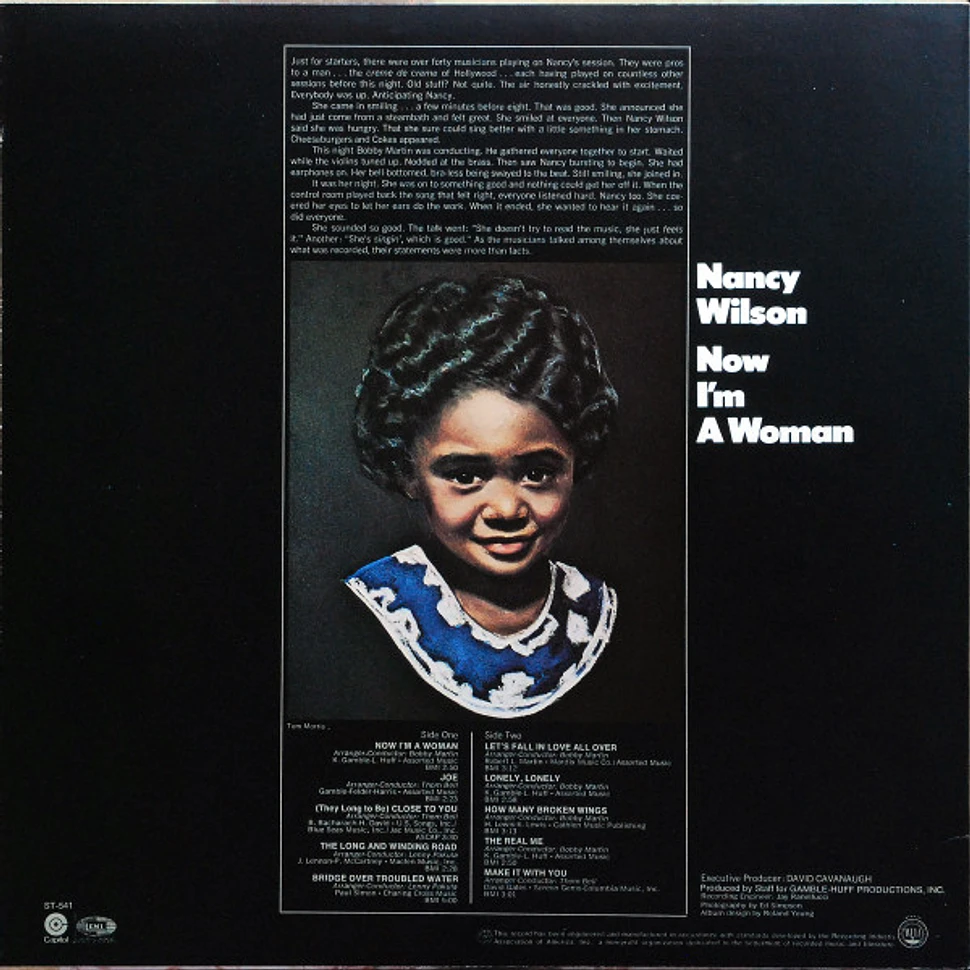 Nancy Wilson - Now I'm A Woman