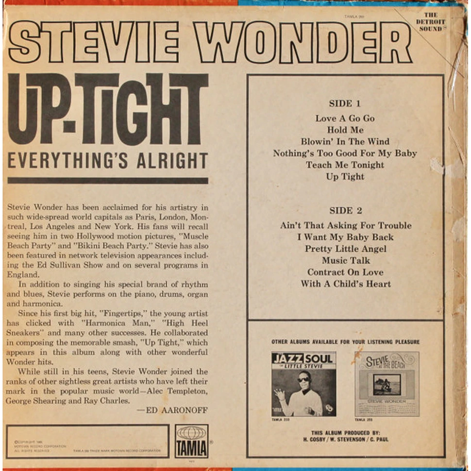 Stevie Wonder - Up-Tight