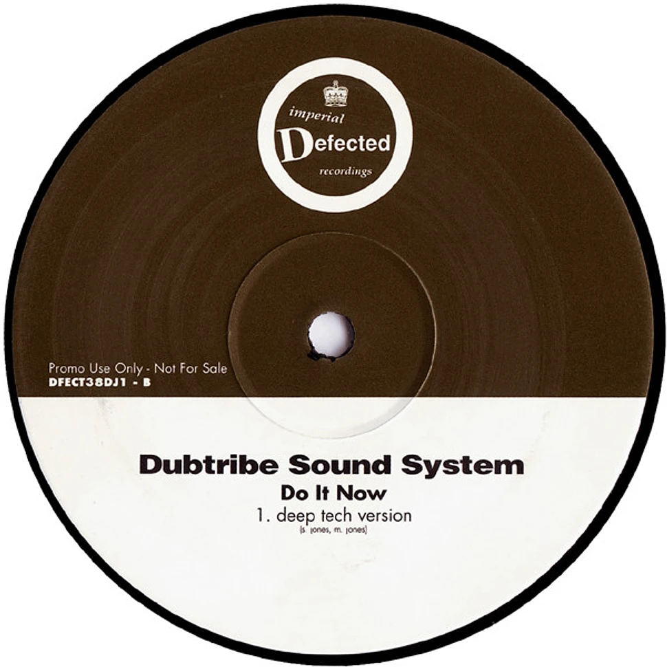 Dubtribe Sound System - Do It Now