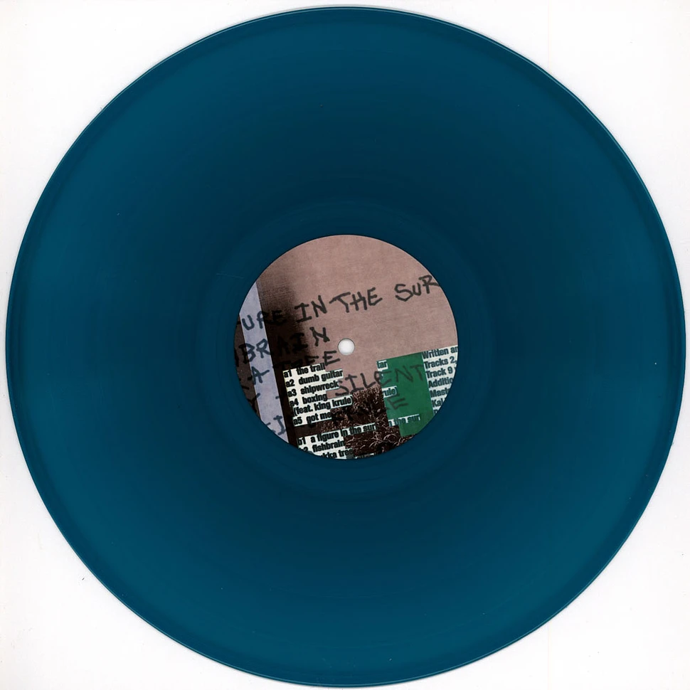 Mount Kimbie - The Sunset Violent Petrol Transparent Blue Vinyl Edition