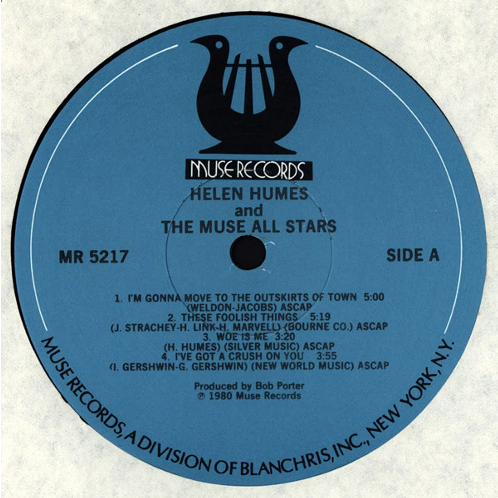 Helen Humes And Muse Allstars - Helen Humes And The Muse All Stars