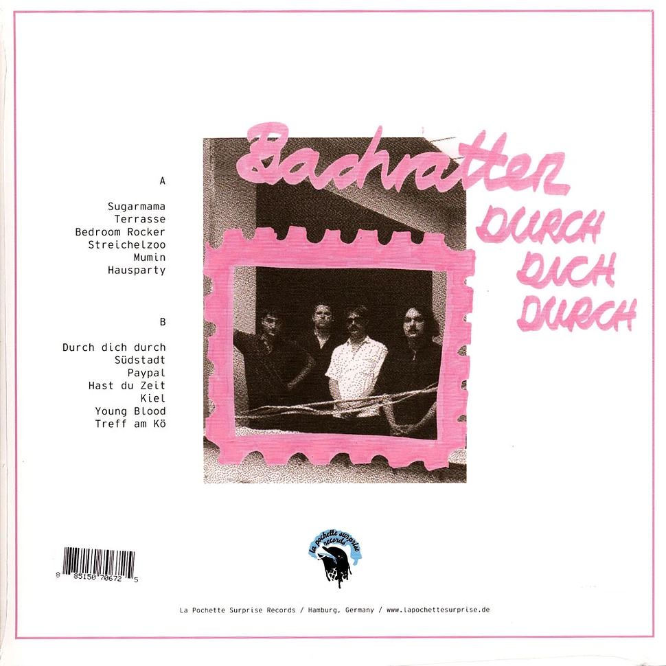 Bachratten - Durch Dich Durch Pink Vinyl Edition