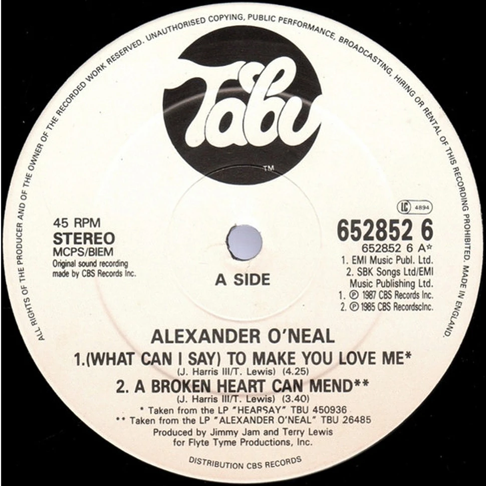 Alexander O'Neal - (What Can I Say) To Make You Love Me